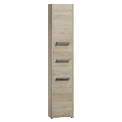 Bathroom cabinet FRANIA three-door, sonoma oak